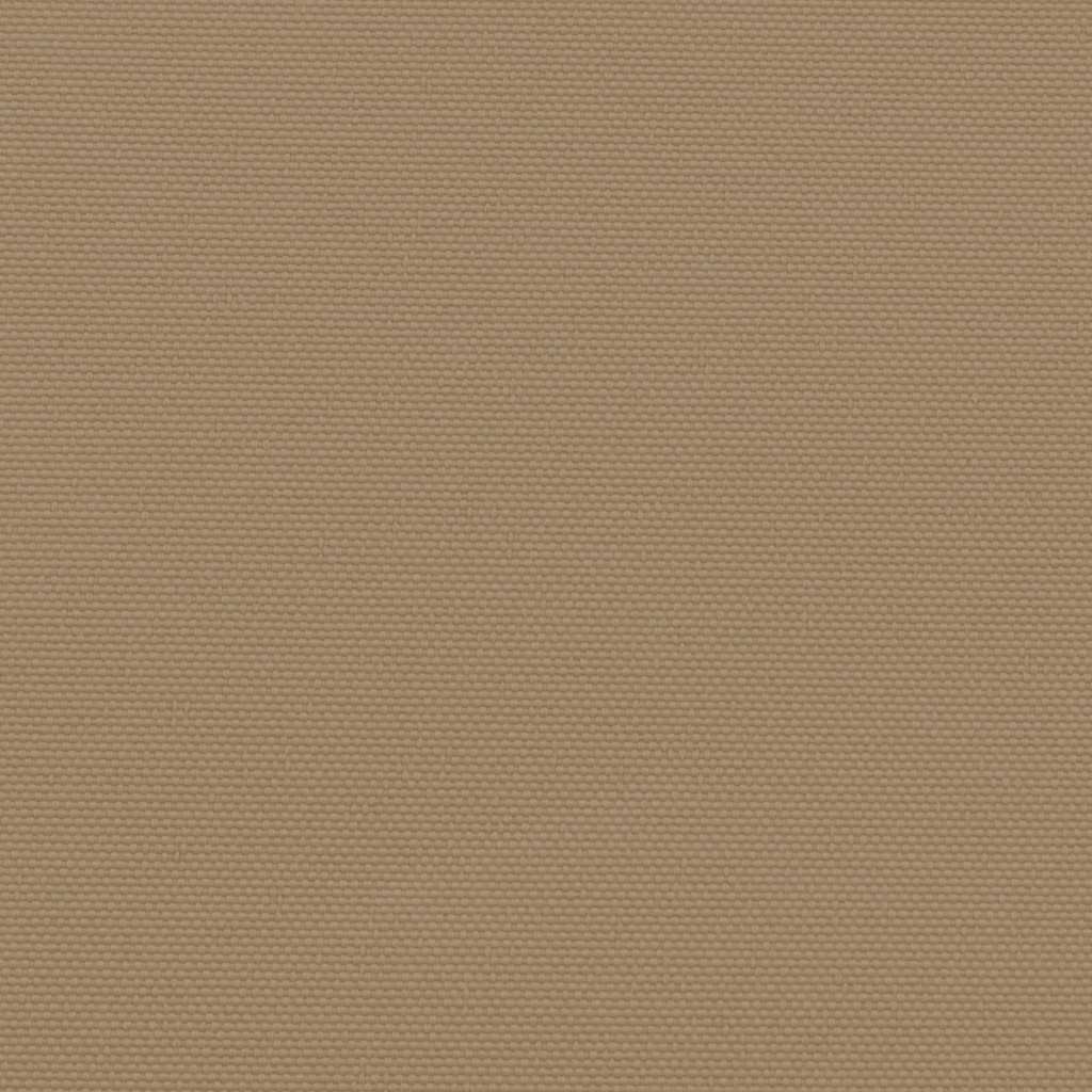 Infällbar sidomarkis taupe