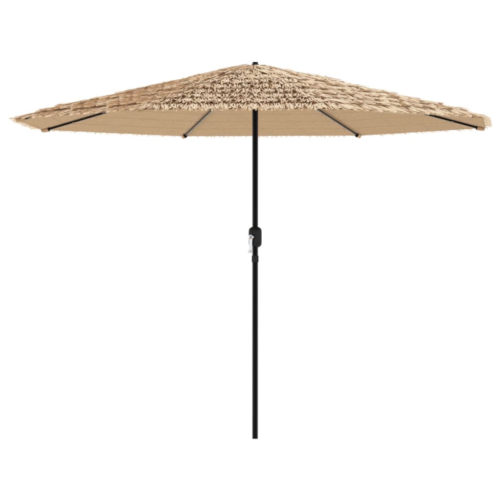 Trädgårdsparasoll med Leds och Stålstång