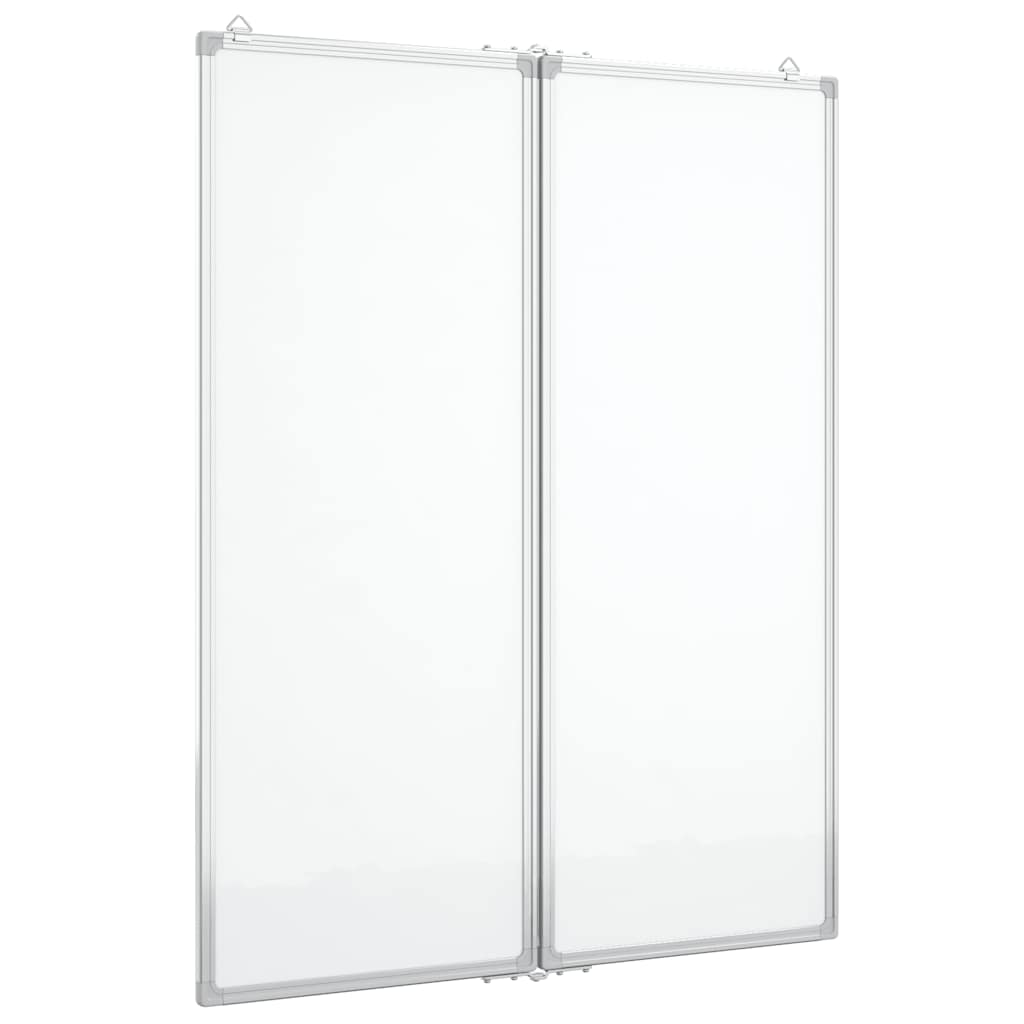 Magnetisk whiteboard hopfällbar