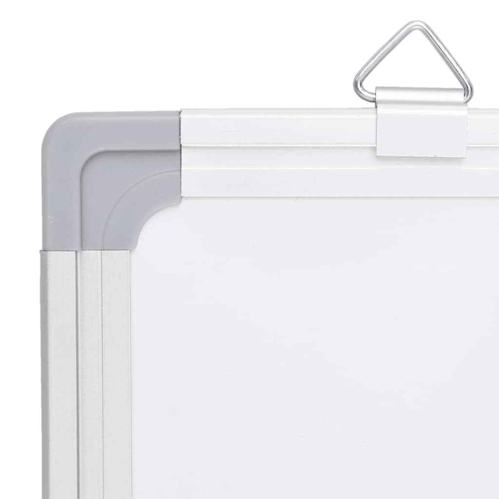 Magnetisk whiteboard hopfällbar aluminium
