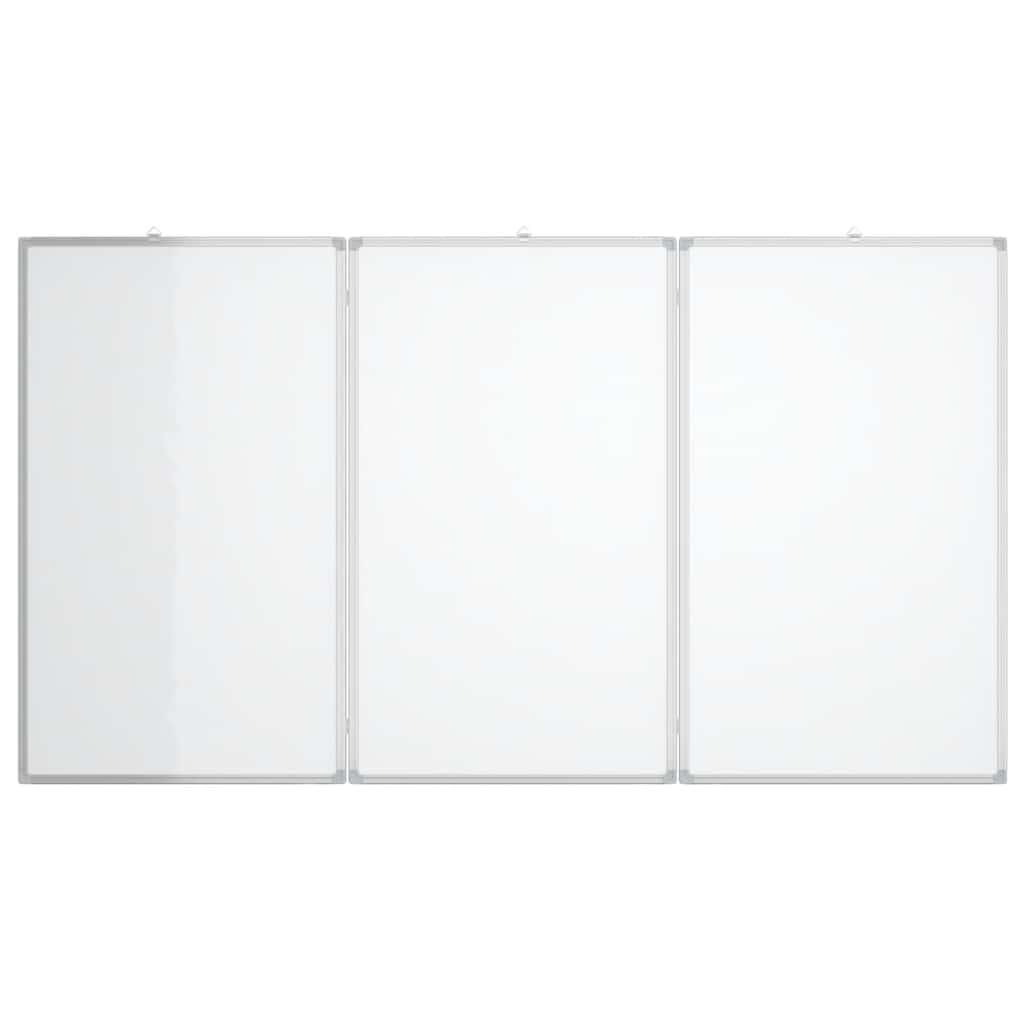 Magnetisk whiteboard hopfällbar