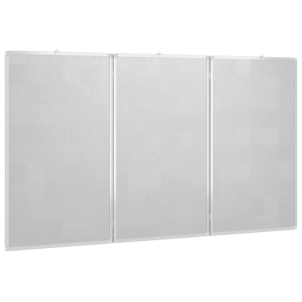 Magnetisk whiteboard hopfällbar
