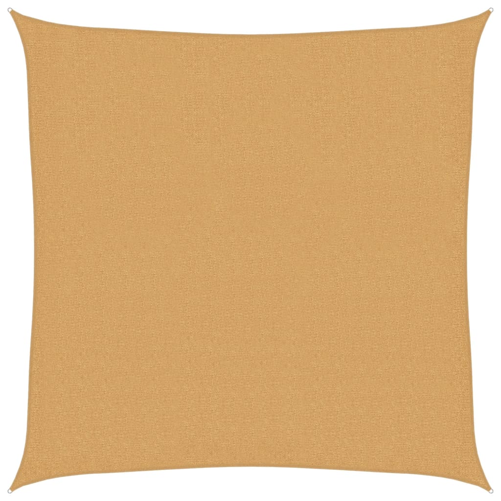 Solsegel m² fyrkantig sand