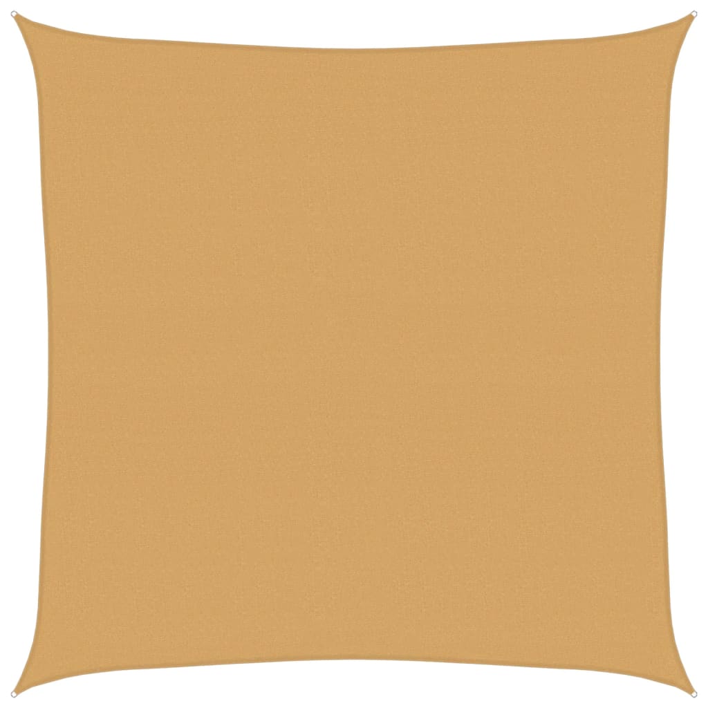 Solsegel m² fyrkantig sand