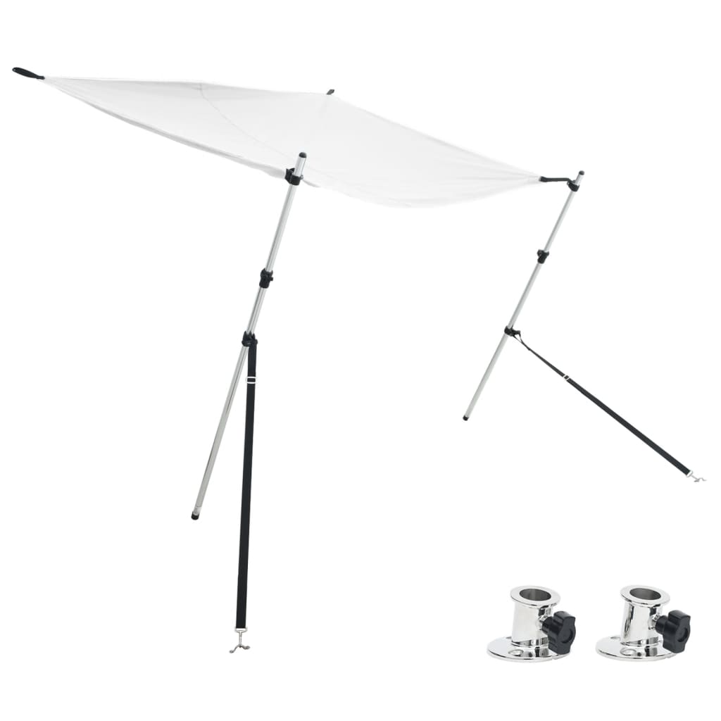 Förlängningsdel för båtkapell set 170x170x(113-182,5) cm