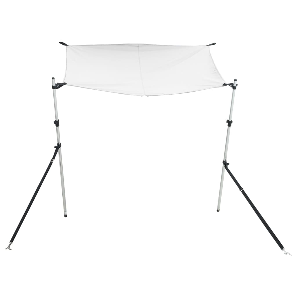 Förlängningsdel för båtkapell set 170x170x(113-182,5) cm