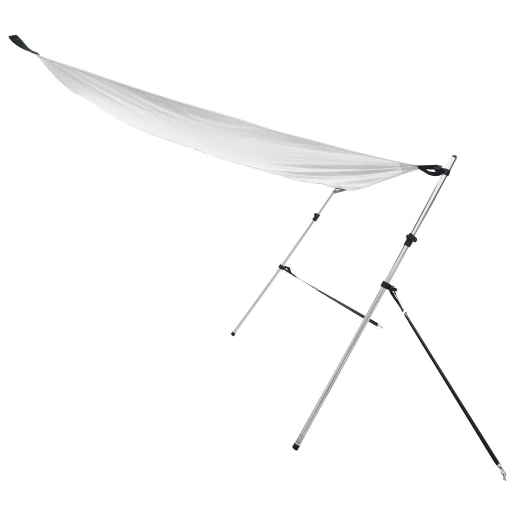 Förlängningsdel för båtkapell set 170x170x(113-182,5) cm