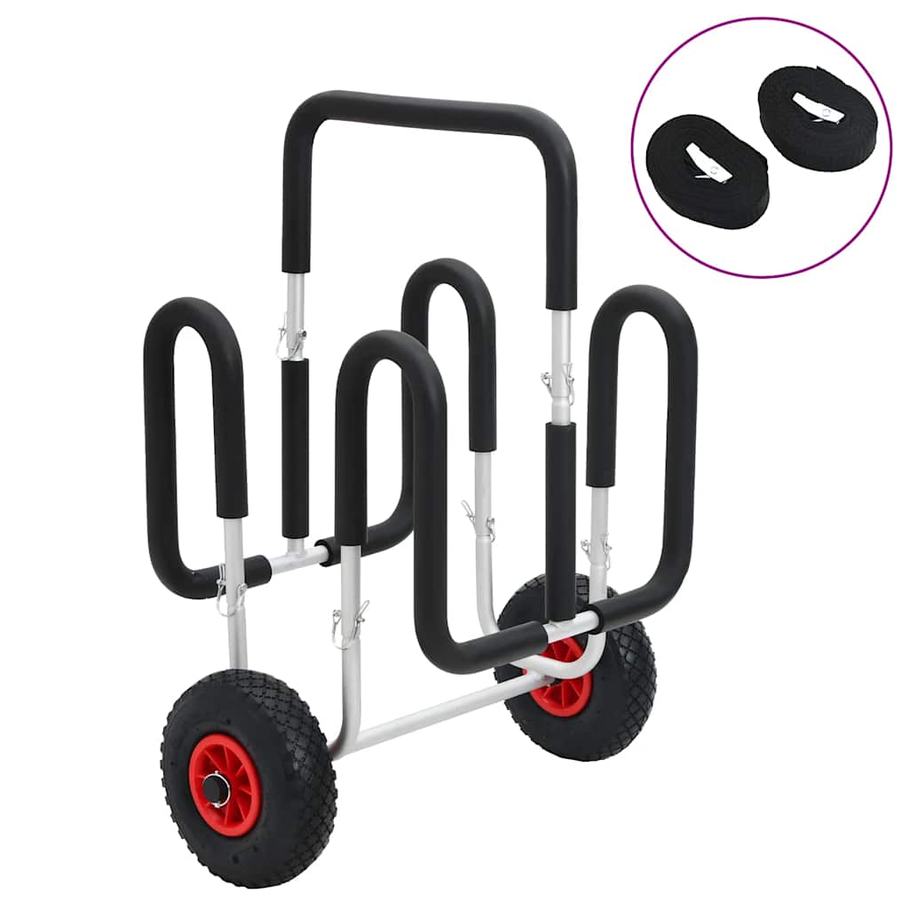 Sup-vagn för 2 Surfbrädor 90 Kg