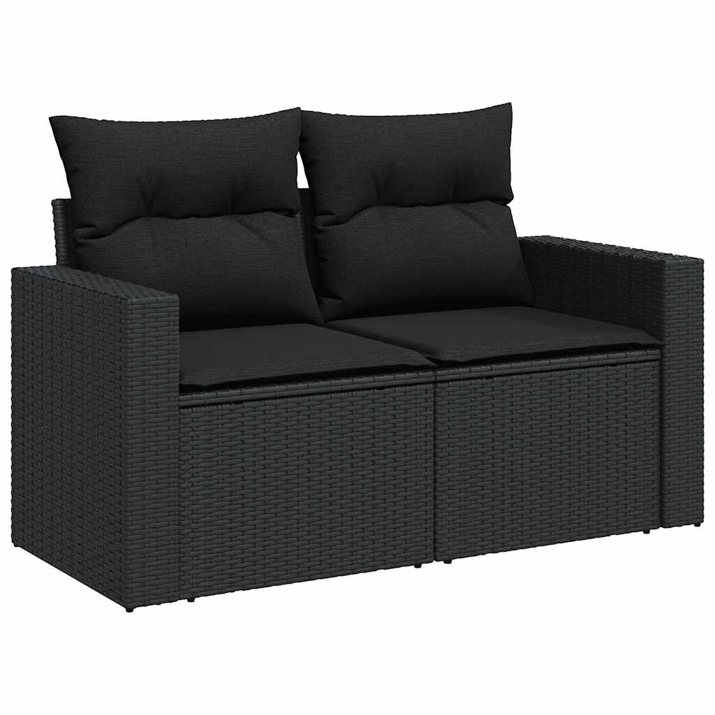 Loungegrupp för trädgården m. dynor 11 delar