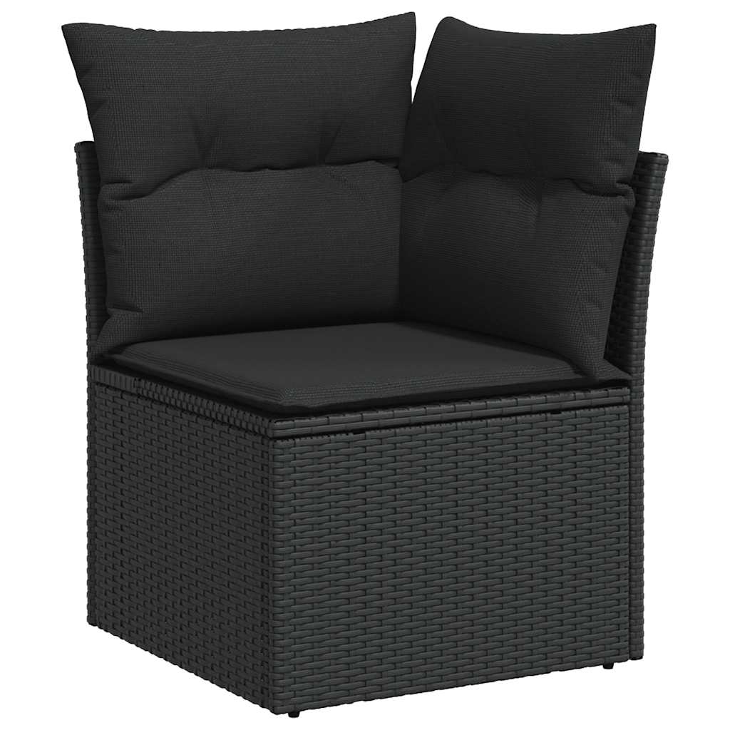 Loungegrupp för trädgården m. dynor 11 delar
