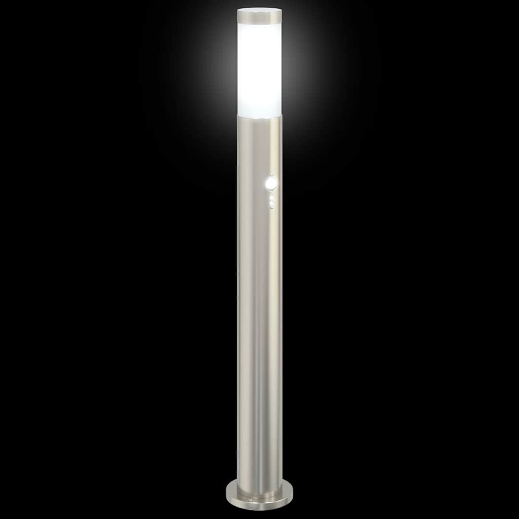 Pollare Med Sensor Rostfritt Ip44