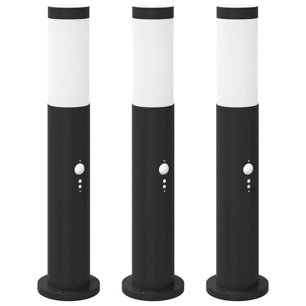 Pollare Med Sensor Rostfritt Ip44