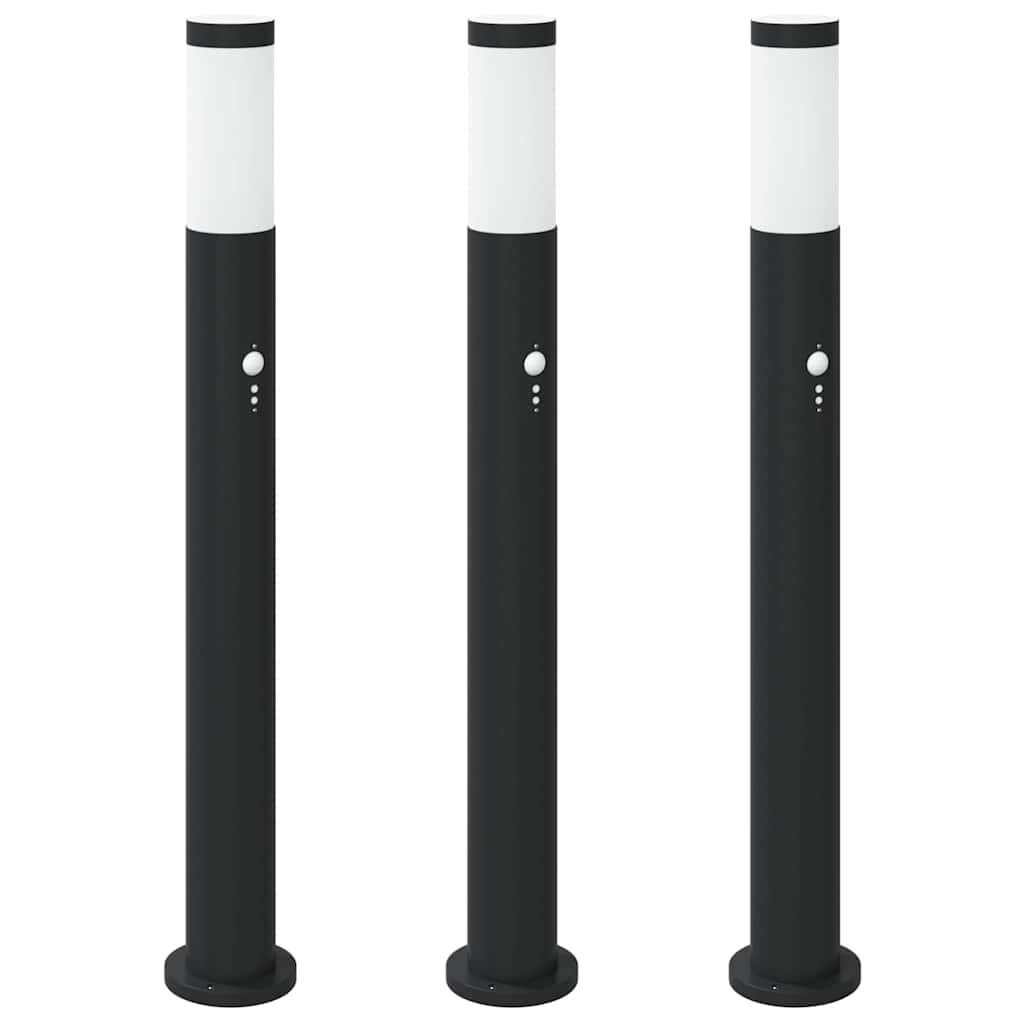 Pollare Med Sensor Rostfritt Ip44