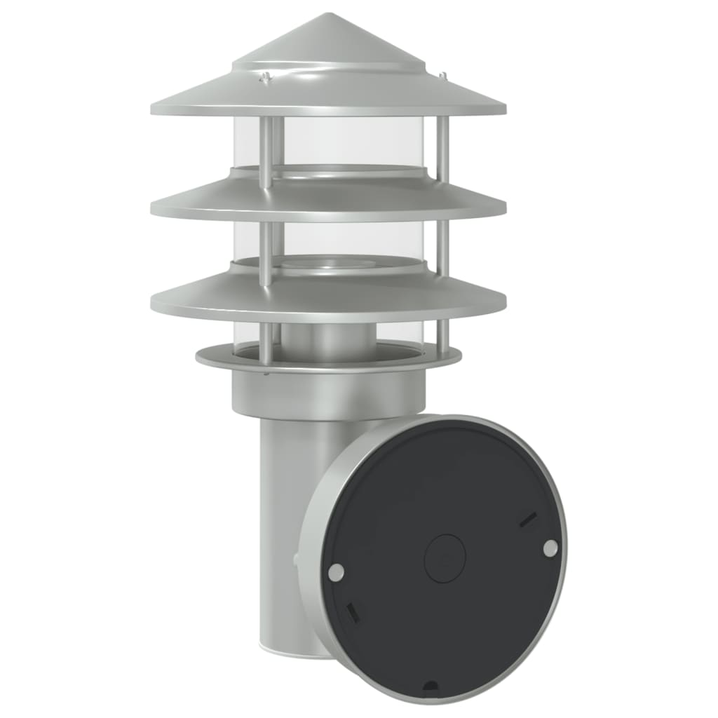 Utomhusvägglampa med Sensor Rostfritt