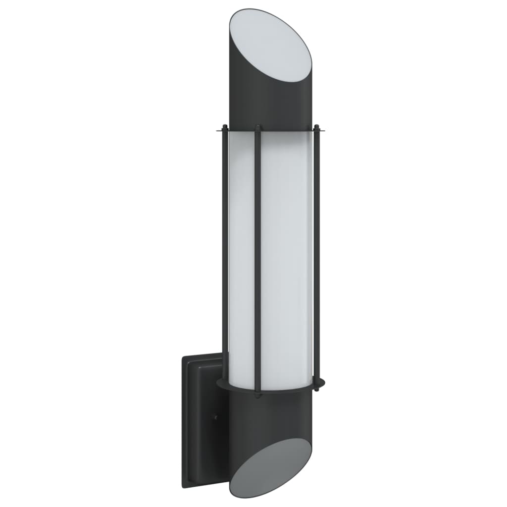 Utomhusvägglampa 2 st rostfritt