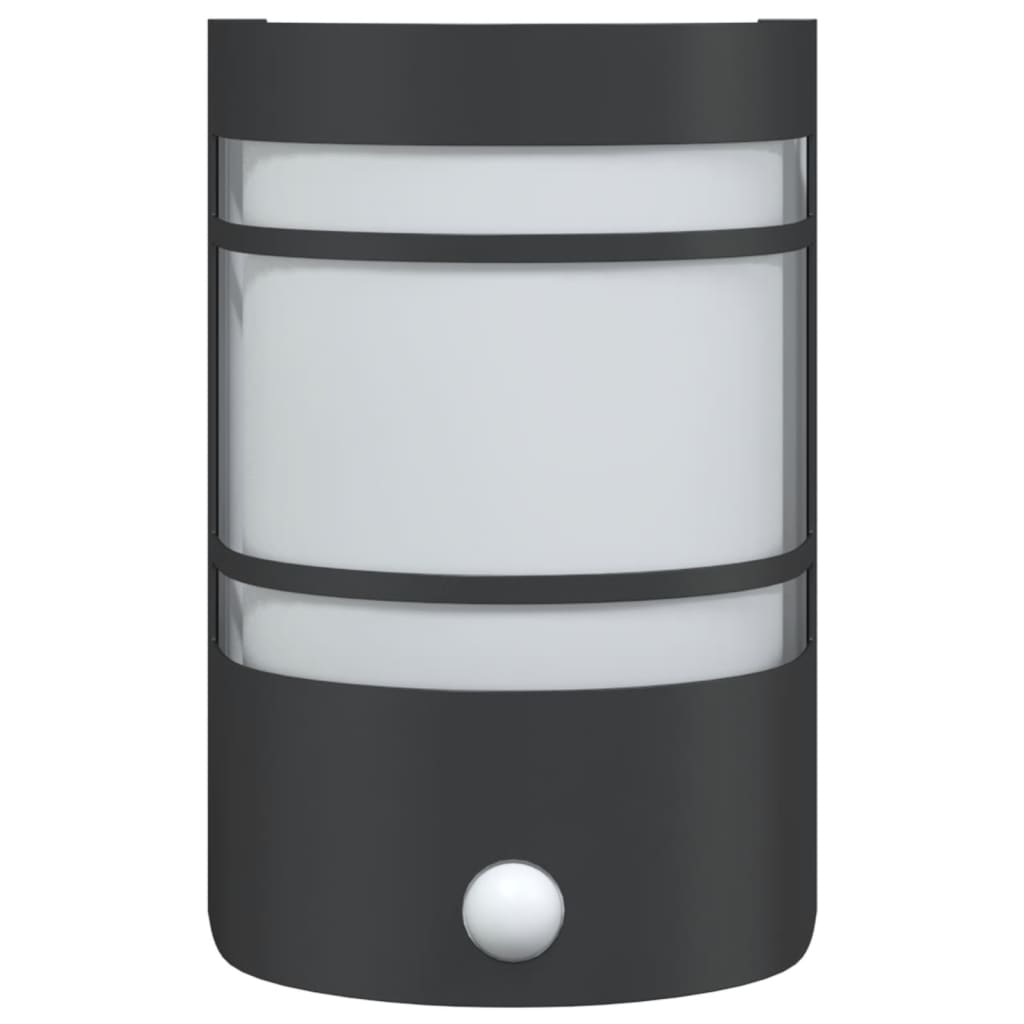 Utomhusvägglampa med Sensor Rostfritt