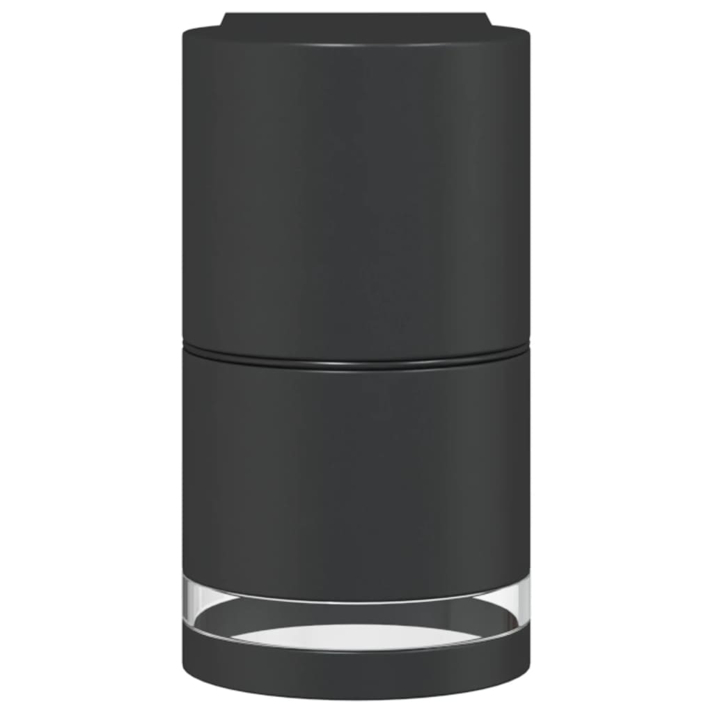 Utomhusvägglampor 2 st gjuten aluminium