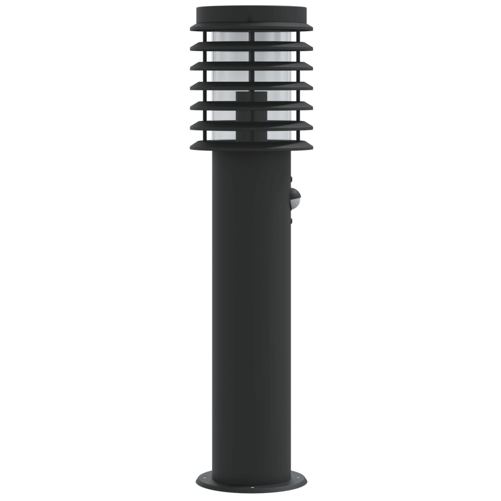 Utomhusgolvlampa med sensor 60 cm rostfritt stål
