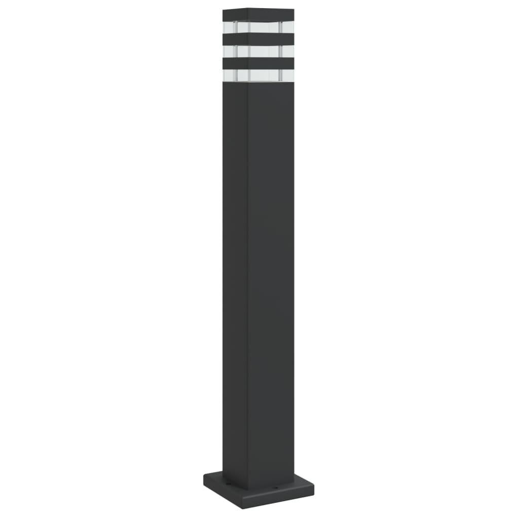 Utomhusgolvlampa 80 cm aluminium