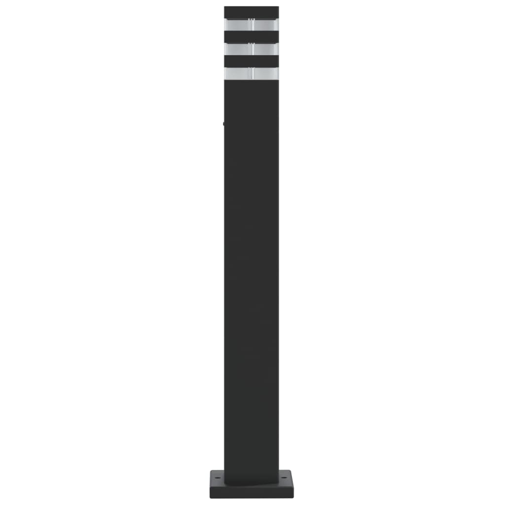 Utomhusgolvlampa 80 cm aluminium