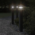 Utomhusgolvlampa 80 cm aluminium