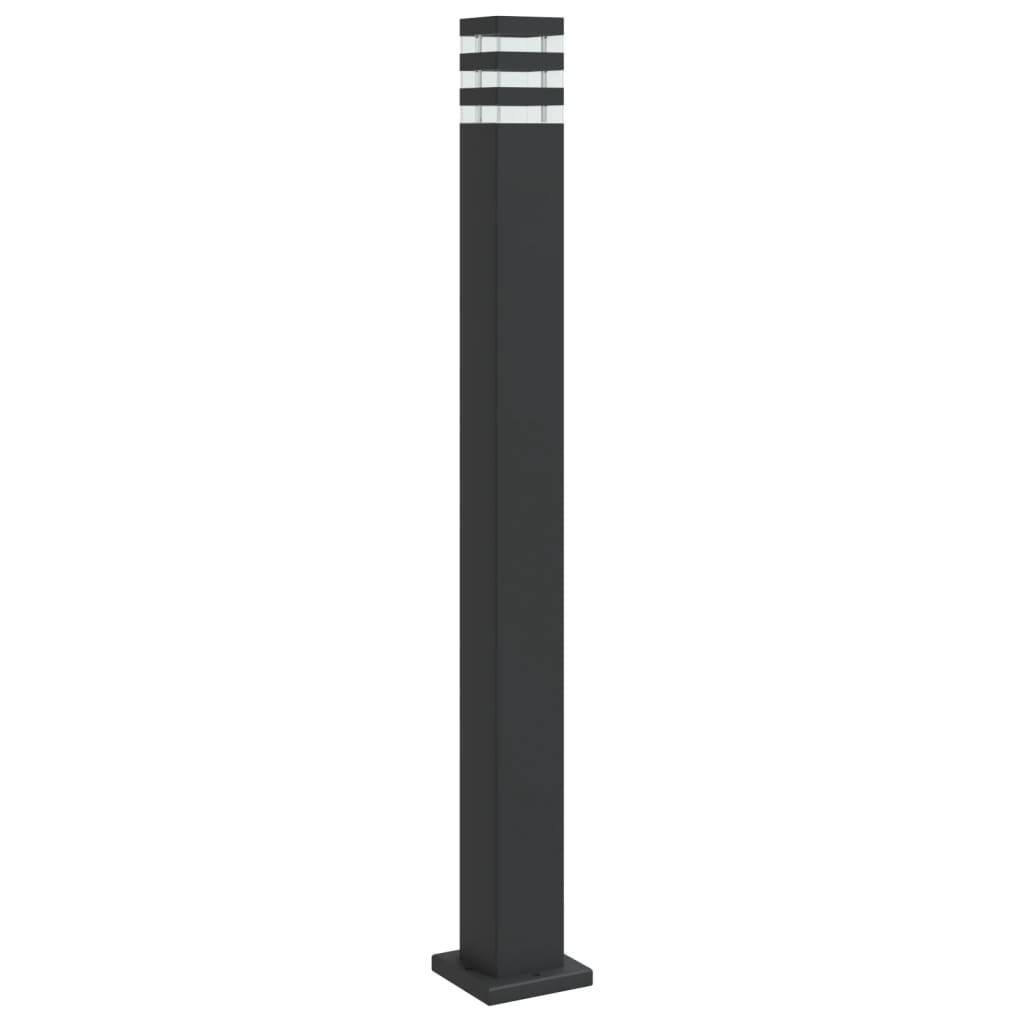Utomhusgolvlampa 80 cm aluminium