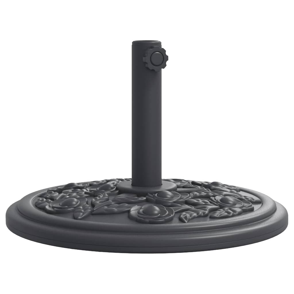 Parasollfot för Ø38 och 48 mm stolpar 12 kg rund