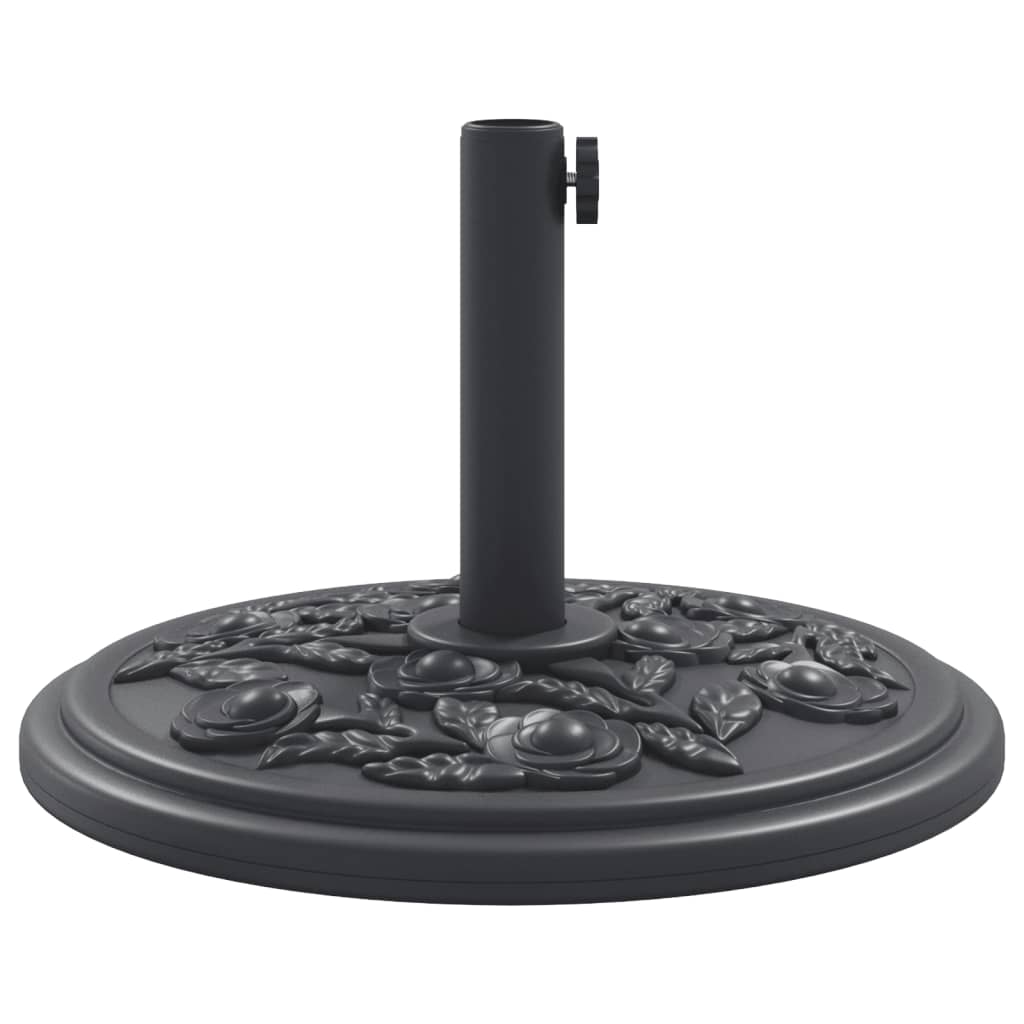 Parasollfot för Ø38 och 48 mm stolpar 12 kg rund