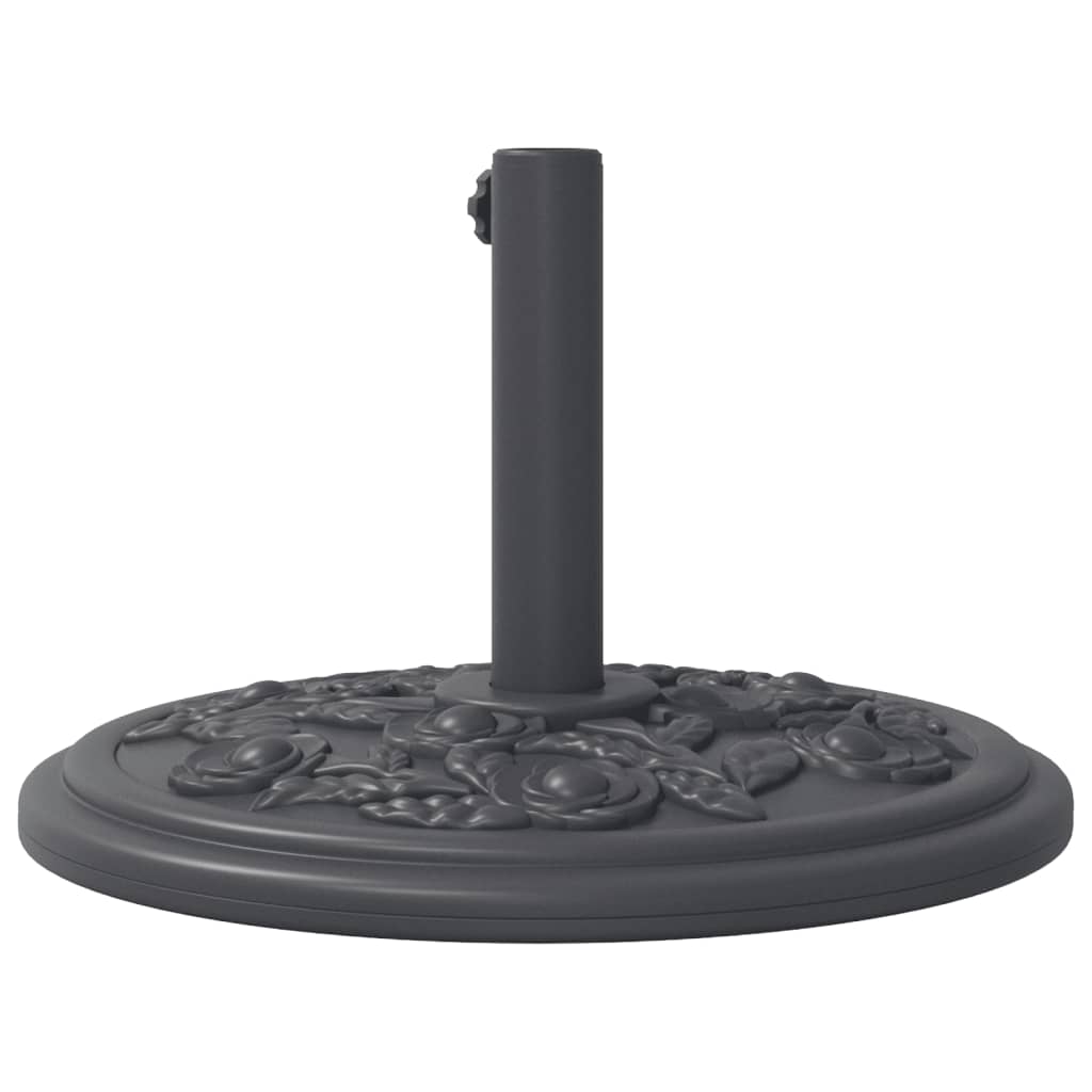 Parasollfot för Ø38 och 48 mm stolpar 12 kg rund