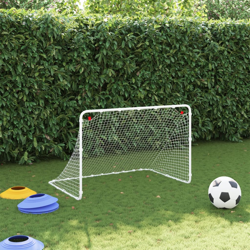Fotbollsmål Vitt