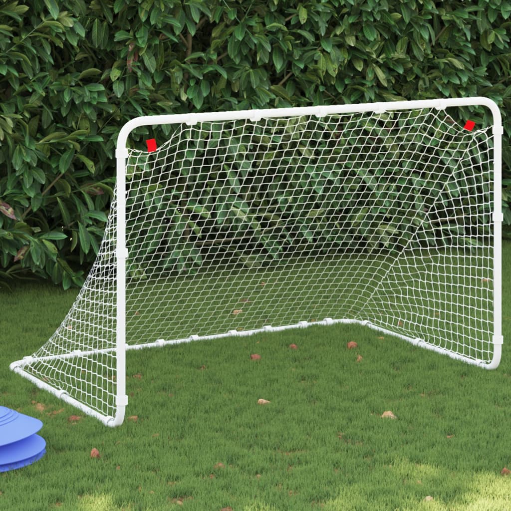 Fotbollsmål Vitt