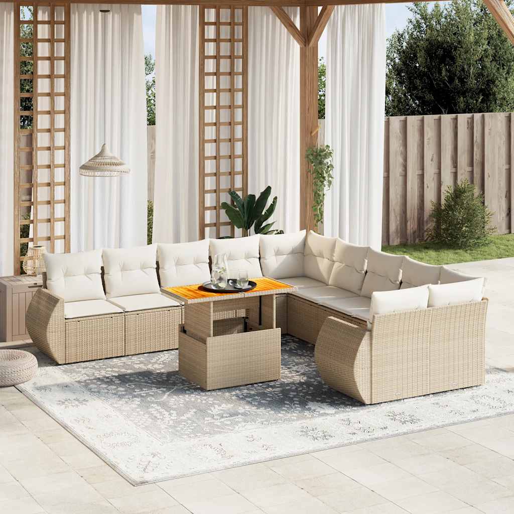 Loungegrupp för Trädgården med Dynor