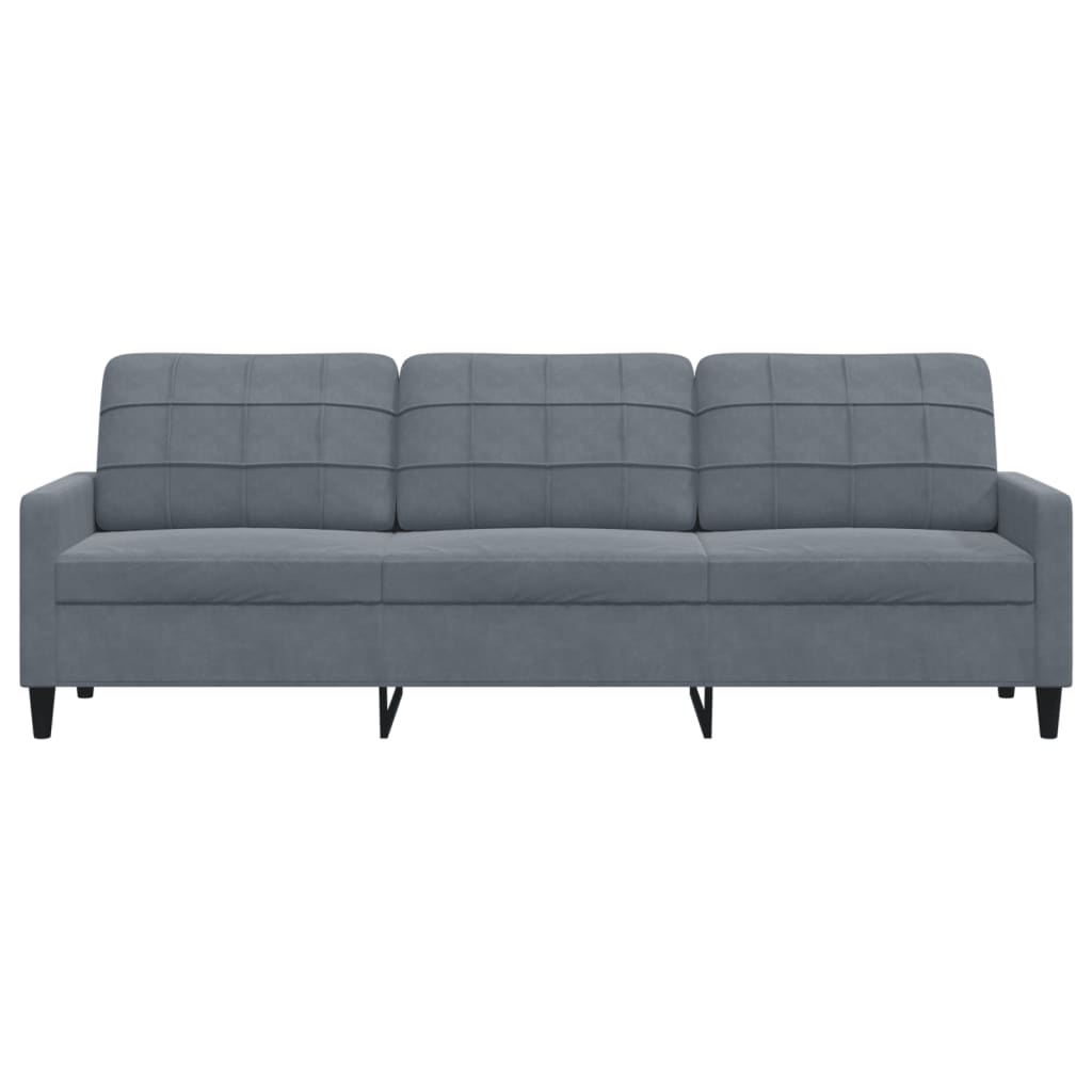 3-sitssoffa sammet