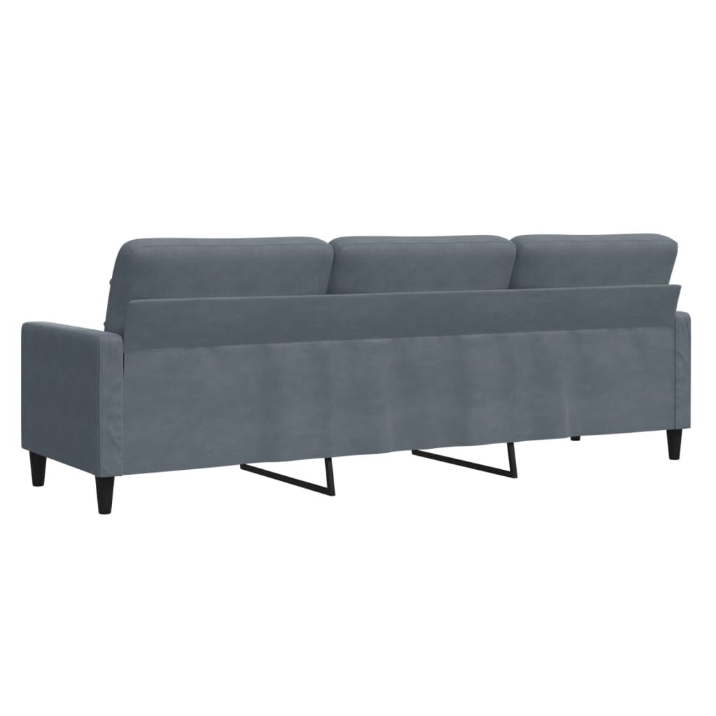 3-sitssoffa sammet
