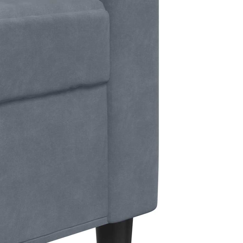 3-sitssoffa sammet