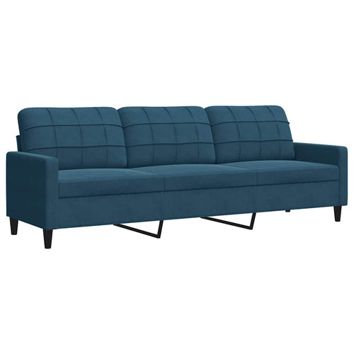 3-sitssoffa sammet