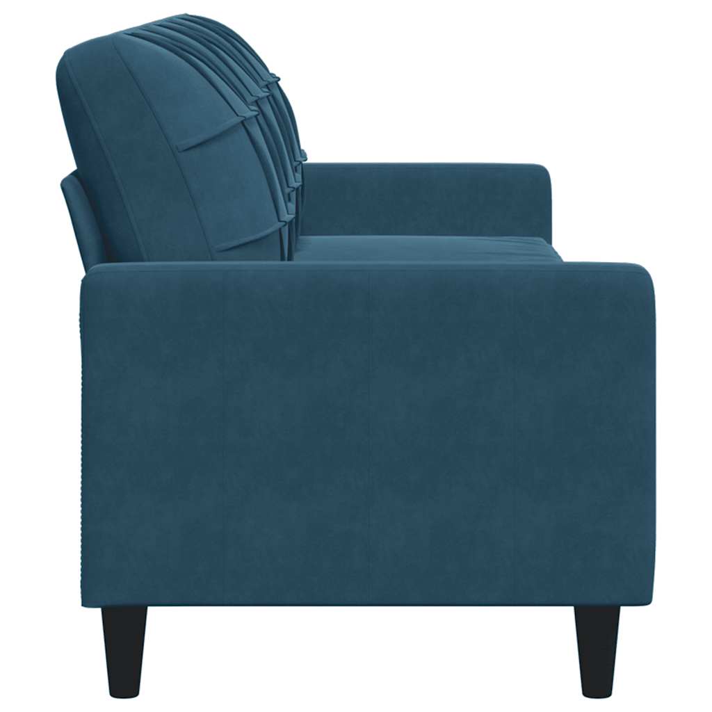 3-sitssoffa sammet