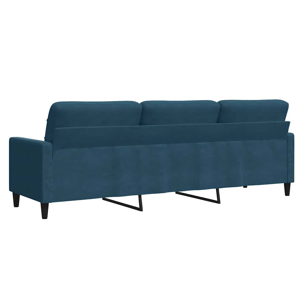 3-sitssoffa sammet