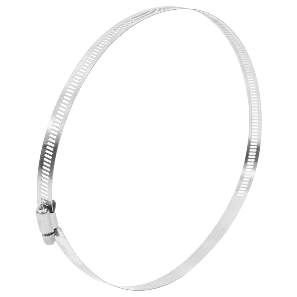 Slangklämmor 6 st 91-165 mm 304 rostfritt stål