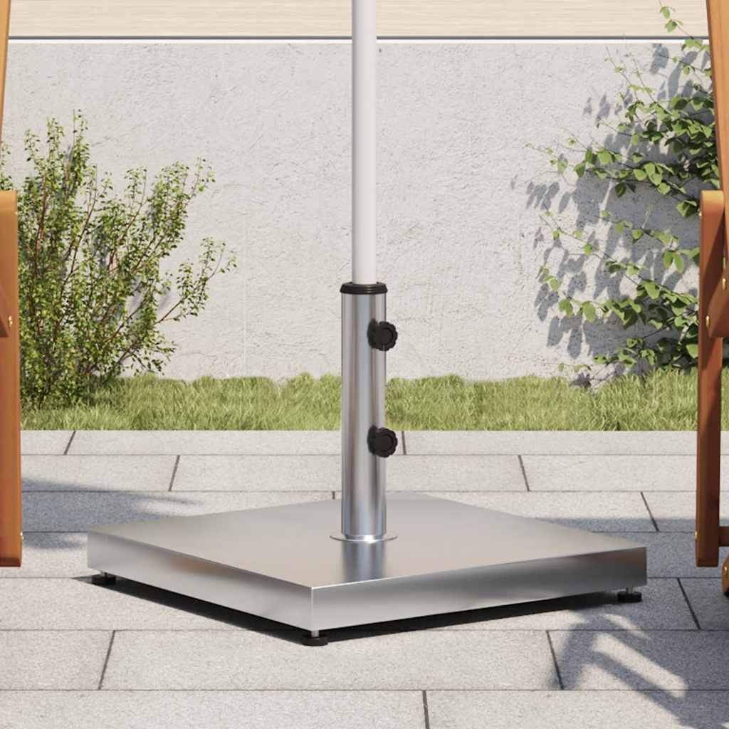 Parasollfot för Ø32 och 38 och 48 mm stolpar 11 kg fyrkantigt