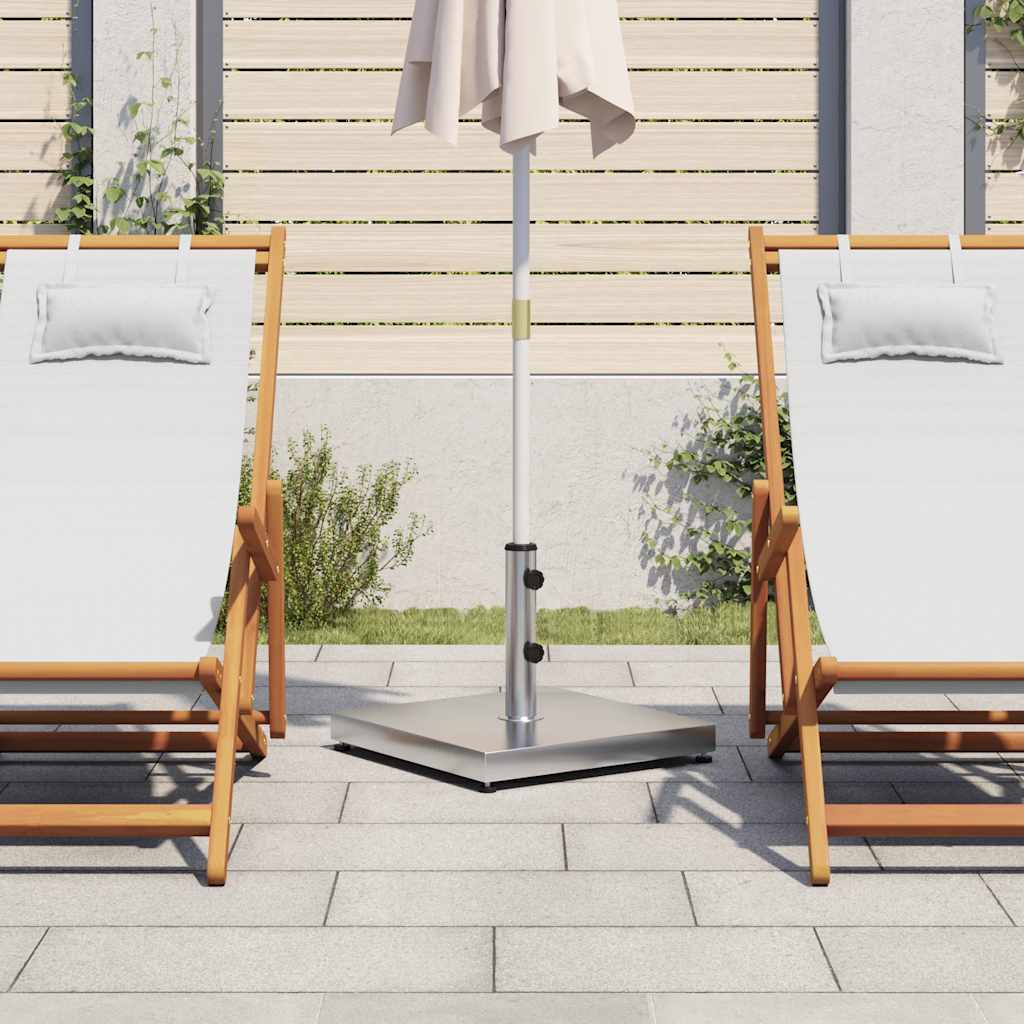 Parasollfot för Ø32 och 38 och 48 mm stolpar 11 kg fyrkantigt