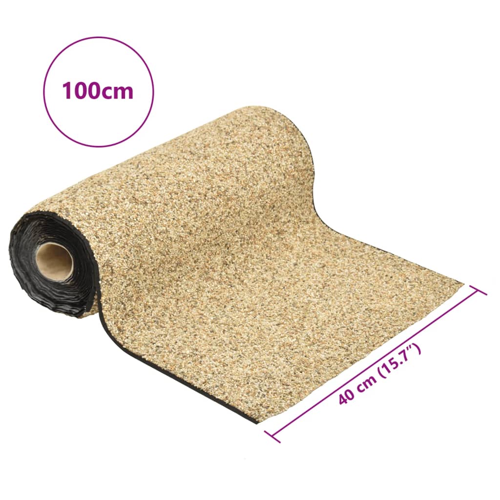 Kantmatta naturlig sand