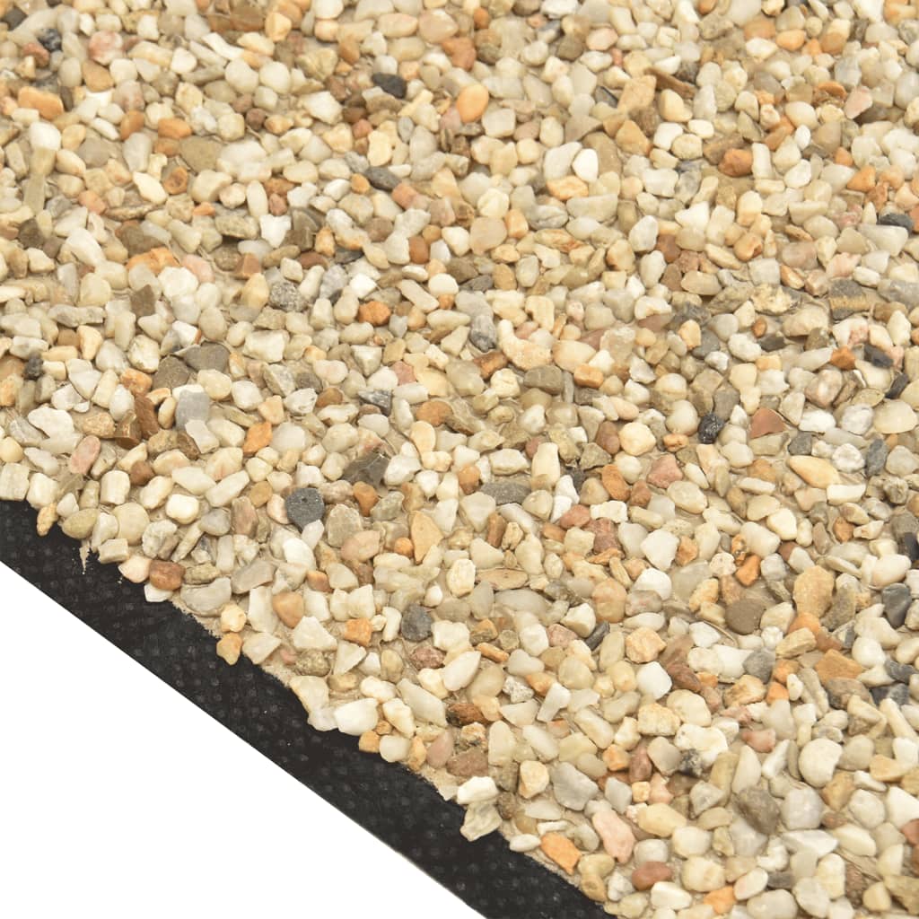 Kantmatta naturlig sand