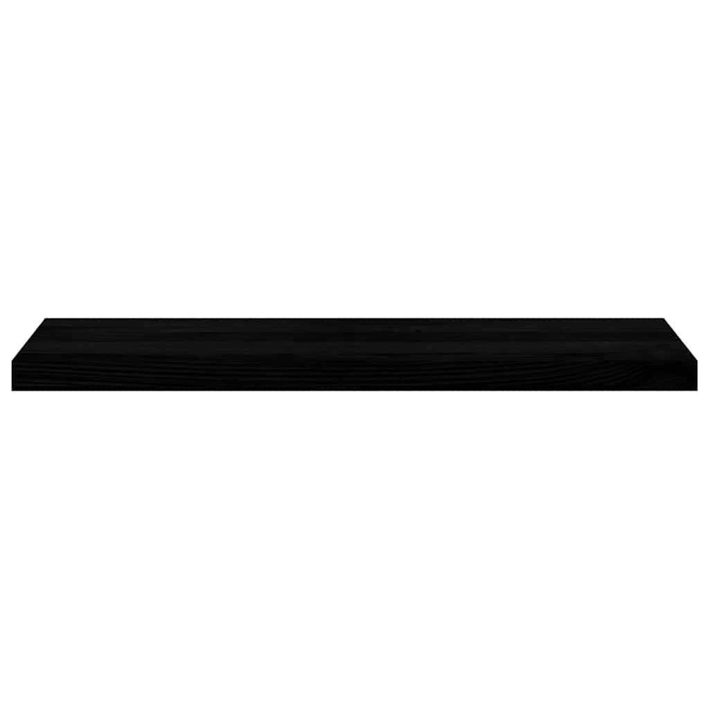 Trappstegsmattor 4 Pcs Brunsvart Massiv