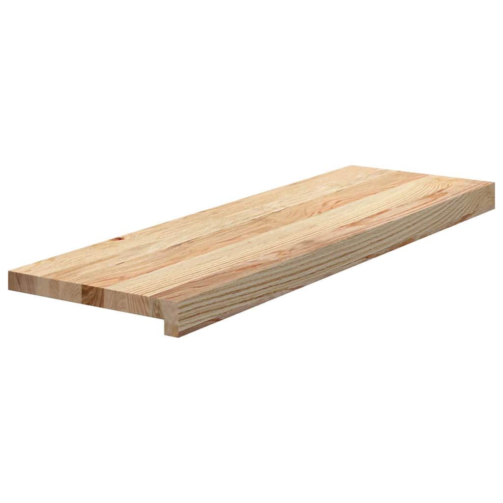 Trappstegsmattor 2 Pcs Obehandlad Massiv