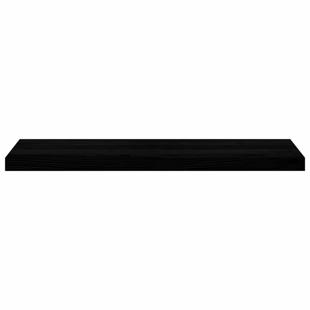 Trappstegsmattor 2 Pcs Brunsvart Massiv