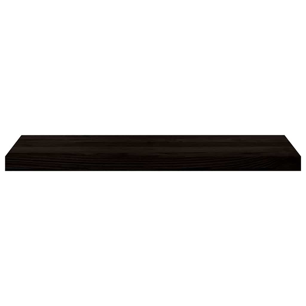 Trappstegsmattor 2 Pcs Brunsvart Massiv