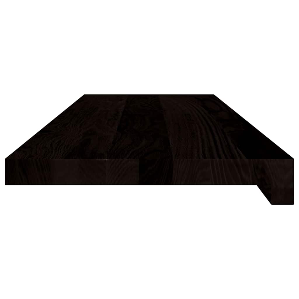 Trappstegsmattor 2 Pcs Brunsvart Massiv
