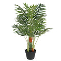 Konstväxt palm med 3 stammar 85 cm PP