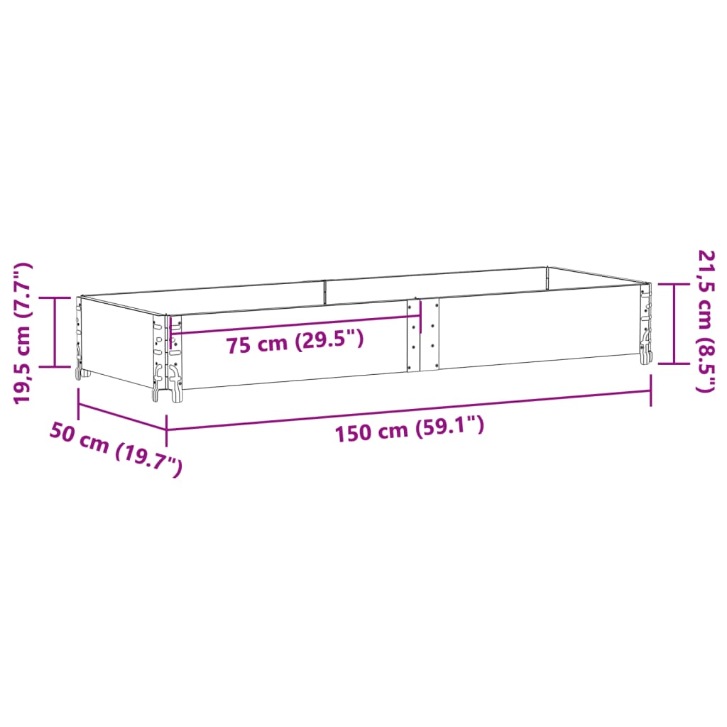 Pallkrage massivt